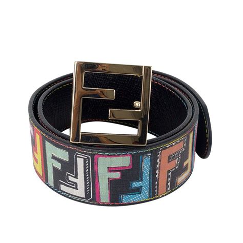 fendi belt shop online|Fendi belt colorful.